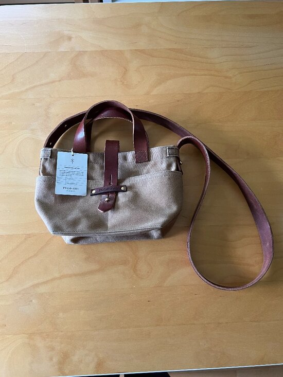 Peg & Awl Handbags - Peg & Awl BNWT Mini Tote - Limited Edition Colour Birch